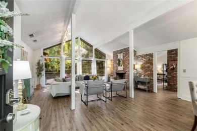 Welcome to this beautiful mid-century ranch-style house located on Rivermont Golf and Country Club in Georgia - for sale on GolfHomes.com, golf home, golf lot