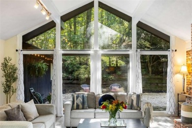 Welcome to this beautiful mid-century ranch-style house located on Rivermont Golf and Country Club in Georgia - for sale on GolfHomes.com, golf home, golf lot