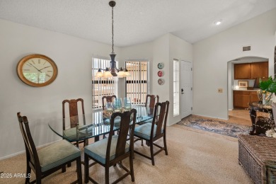 This beautiful 2 bedroom 2 bathroom home boasts spacious vaulted on Stardust Golf Course in Arizona - for sale on GolfHomes.com, golf home, golf lot