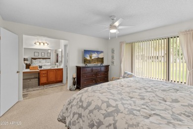 This beautiful 2 bedroom 2 bathroom home boasts spacious vaulted on Stardust Golf Course in Arizona - for sale on GolfHomes.com, golf home, golf lot