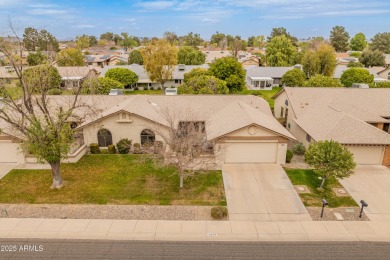 This beautiful 2 bedroom 2 bathroom home boasts spacious vaulted on Stardust Golf Course in Arizona - for sale on GolfHomes.com, golf home, golf lot