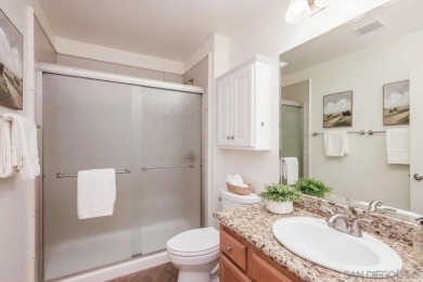 Charming ground-floor condo in Rancho Bernardo, freshly painted on Oaks North Golf Course in California - for sale on GolfHomes.com, golf home, golf lot