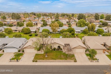 This beautiful 2 bedroom 2 bathroom home boasts spacious vaulted on Stardust Golf Course in Arizona - for sale on GolfHomes.com, golf home, golf lot