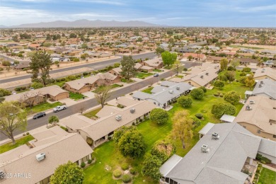 This beautiful 2 bedroom 2 bathroom home boasts spacious vaulted on Stardust Golf Course in Arizona - for sale on GolfHomes.com, golf home, golf lot