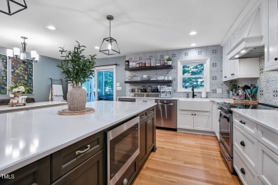 Welcome to this beautifully updated tri-level home that on MacGregor Downs Country Club in North Carolina - for sale on GolfHomes.com, golf home, golf lot
