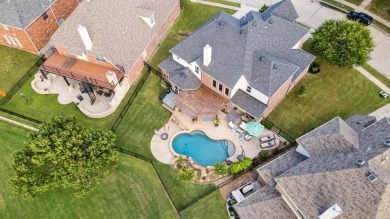 Located in a prestigious gated community in Frisco, this on Heritage Lakes - Par 3 - 9 Hole Course in Texas - for sale on GolfHomes.com, golf home, golf lot