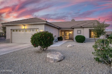 Discover this fully furnished Sun City Grand home in a quiet on Sun City Grand Golf Couse and Club in Arizona - for sale on GolfHomes.com, golf home, golf lot