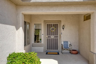 Discover this fully furnished Sun City Grand home in a quiet on Sun City Grand Golf Couse and Club in Arizona - for sale on GolfHomes.com, golf home, golf lot