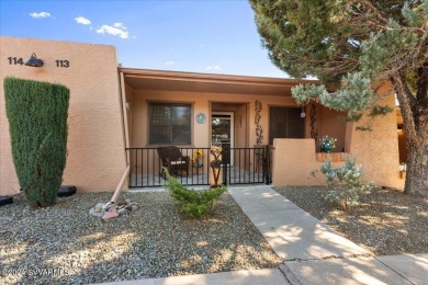 Beautiful 2 bedroom, 2 bathroom home with Red Rock views from on Oakcreek Country Club in Arizona - for sale on GolfHomes.com, golf home, golf lot