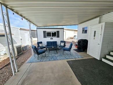 Adorable and affordable 1 bdrm/1 bath park model! New LR and DR on Viewpoint Golf Resort in Arizona - for sale on GolfHomes.com, golf home, golf lot