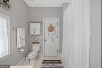 Come HOME to a COASTAL INSPIRED, CUSTOM Designed + Built on Polo Golf and Country Club in Georgia - for sale on GolfHomes.com, golf home, golf lot