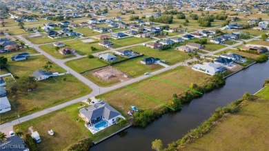 Gorgeous land in the northwest part of Cape Coral, already on Burnt Store Golf Club in Florida - for sale on GolfHomes.com, golf home, golf lot