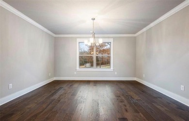 Stunning 2024-built home on a corner lot in Bentonville School on Bella Vista Country Club - Kingswood in Arkansas - for sale on GolfHomes.com, golf home, golf lot