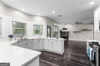 Welcome to this stunning, fully updated home on a level, wooded on Trophy Club of Apalachee in Georgia - for sale on GolfHomes.com, golf home, golf lot