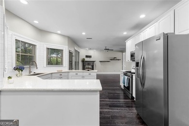 Welcome to this stunning, fully updated home on a level, wooded on Trophy Club of Apalachee in Georgia - for sale on GolfHomes.com, golf home, golf lot