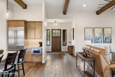 Completed in 2024, this residence enjoys a prime location along on Talking Rock Golf Club in Arizona - for sale on GolfHomes.com, golf home, golf lot