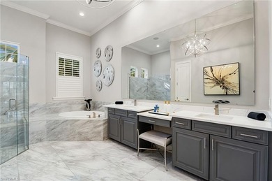 TURNKEY waterfront luxury in exclusive Fiddler's Creek's Oyster on The Rookery At Marco in Florida - for sale on GolfHomes.com, golf home, golf lot