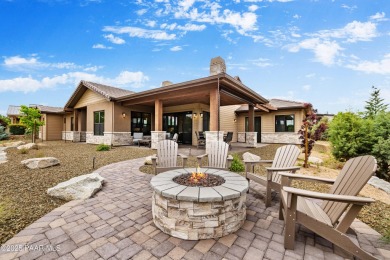 Completed in 2024, this residence enjoys a prime location along on Talking Rock Golf Club in Arizona - for sale on GolfHomes.com, golf home, golf lot