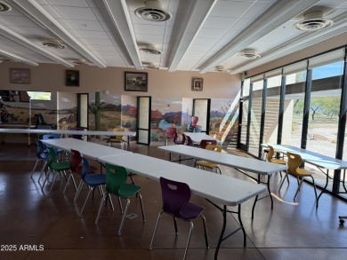 Fabulous mountain views on the side courtyard of this home on Rio Verde Country Club - Quail Run in Arizona - for sale on GolfHomes.com, golf home, golf lot
