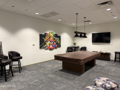 Fabulous mountain views on the side courtyard of this home on Rio Verde Country Club - Quail Run in Arizona - for sale on GolfHomes.com, golf home, golf lot