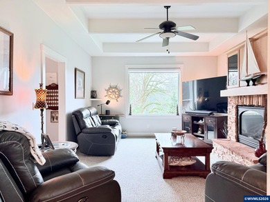 Cozy home nestled in desired Creekside Estates. Relax by the gas on Creekside Golf Course in Oregon - for sale on GolfHomes.com, golf home, golf lot