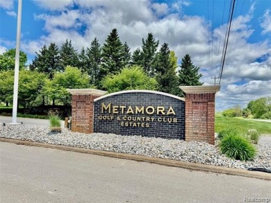 Welcome to one of Michigan's -  and Metamora's - premier golf on Metamora Country Club in Michigan - for sale on GolfHomes.com, golf home, golf lot