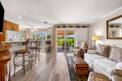 Dramatic lake, fairway and views of the Santa Rosa Mountains on Palm Royale Country Club in California - for sale on GolfHomes.com, golf home, golf lot