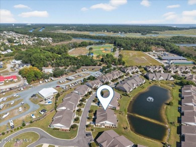 Location, Location, Location! Waterview from this gorgeous on South Harbour Golf Links in North Carolina - for sale on GolfHomes.com, golf home, golf lot