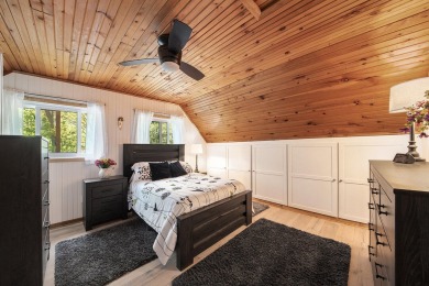 Welcome to your dream home with front-row views of the 5th hole on Canadian Lakes Country Club-The Highlands Course in Michigan - for sale on GolfHomes.com, golf home, golf lot