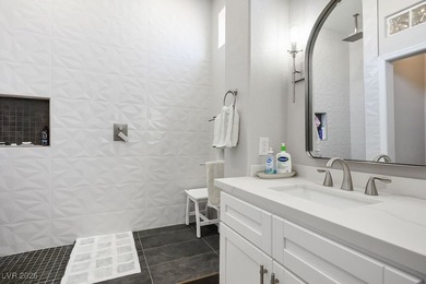 Stunningly expanded and renovated, this 1,999 sq. ft. Hancock on Highland Falls Golf Club in Nevada - for sale on GolfHomes.com, golf home, golf lot