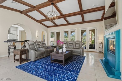 Wow! Stunning single-level golf course beauty with a dreamy on Southern Highlands Golf Club in Nevada - for sale on GolfHomes.com, golf home, golf lot