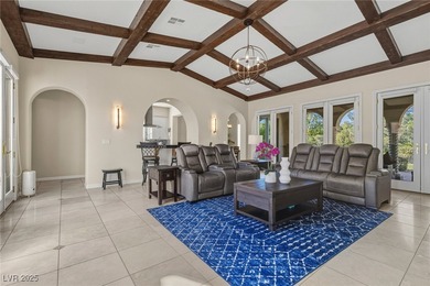 Wow! Stunning single-level golf course beauty with a dreamy on Southern Highlands Golf Club in Nevada - for sale on GolfHomes.com, golf home, golf lot