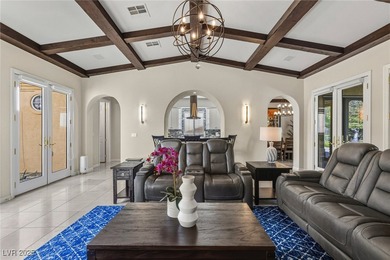 Wow! Stunning single-level golf course beauty with a dreamy on Southern Highlands Golf Club in Nevada - for sale on GolfHomes.com, golf home, golf lot