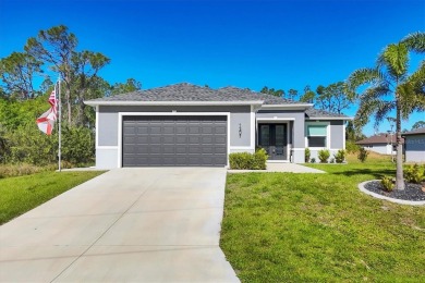 NOT FLOOD ZONE! 
VERY PRIVATE WATERFRONT VIEWS! BUILT in  2022! on Bobcat Trail Golf Club in Florida - for sale on GolfHomes.com, golf home, golf lot