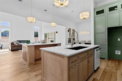 Experience modern luxury living in this stunning 3,386 sq ft new on Southern Oaks Golf Club in Texas - for sale on GolfHomes.com, golf home, golf lot