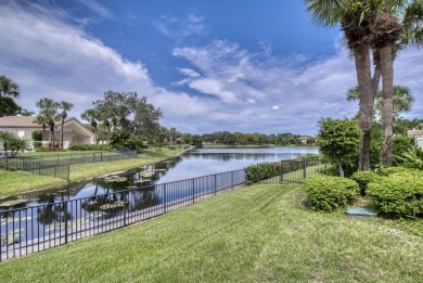 Serene water views frame this totally remodeled and well on Frenchmans Creek Country Club in Florida - for sale on GolfHomes.com, golf home, golf lot