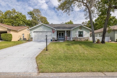 Welcome to this charming 2-bedroom, 2-bathroom single-family on Timber Pines Golf Course in Florida - for sale on GolfHomes.com, golf home, golf lot