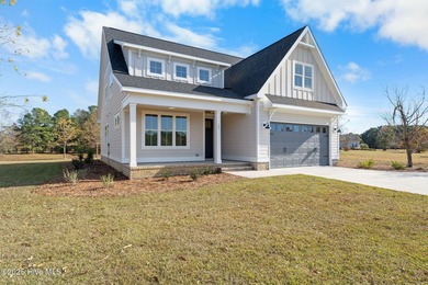 Modern Farmhouse Living Meets Coastal Convenience. A must see on River Landing Golf Course in North Carolina - for sale on GolfHomes.com, golf home, golf lot