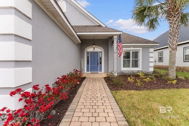 Beautiful open floorpan with soaring ceiling on the #5 fairway on Peninsula Golf and Racquet Club in Alabama - for sale on GolfHomes.com, golf home, golf lot