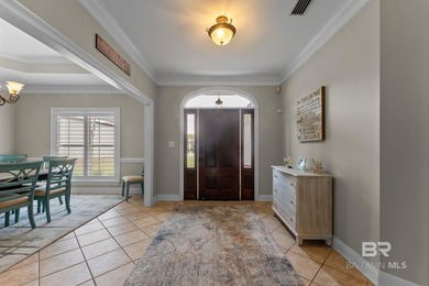 Beautiful open floorpan with soaring ceiling on the #5 fairway on Peninsula Golf and Racquet Club in Alabama - for sale on GolfHomes.com, golf home, golf lot