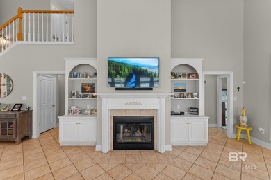 Beautiful open floorpan with soaring ceiling on the #5 fairway on Peninsula Golf and Racquet Club in Alabama - for sale on GolfHomes.com, golf home, golf lot