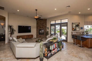 Gated Gorgeous Golf Course Pool home with green and fairways on London Bridge Golf Course in Arizona - for sale on GolfHomes.com, golf home, golf lot