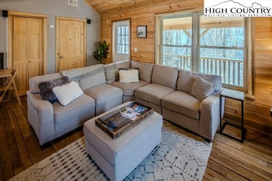 This charming Creekside cabin offers the perfect blend of on Beech Mountain Club in North Carolina - for sale on GolfHomes.com, golf home, golf lot