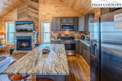 This charming Creekside cabin offers the perfect blend of on Beech Mountain Club in North Carolina - for sale on GolfHomes.com, golf home, golf lot