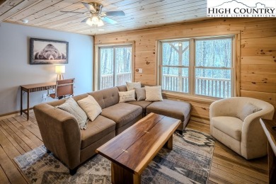 This charming Creekside cabin offers the perfect blend of on Beech Mountain Club in North Carolina - for sale on GolfHomes.com, golf home, golf lot