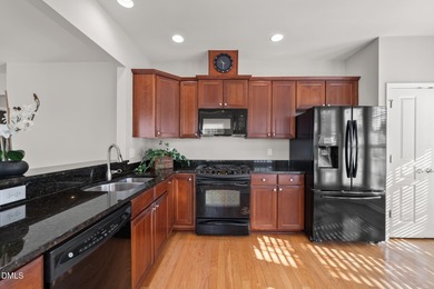 This light and bright Kenwood Villa sparkles with gleaming on Old Chatham Golf Club in North Carolina - for sale on GolfHomes.com, golf home, golf lot