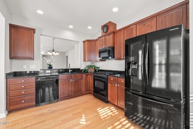 This light and bright Kenwood Villa sparkles with gleaming on Old Chatham Golf Club in North Carolina - for sale on GolfHomes.com, golf home, golf lot