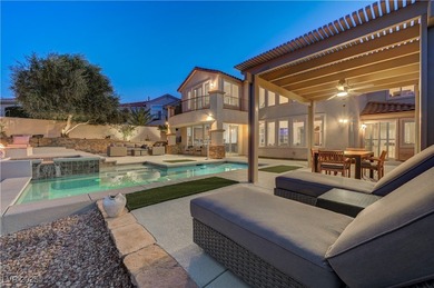 VIEWS! VIEWS! VIEWS! This luxurious home in guard gated on Rio Secco Golf Club in Nevada - for sale on GolfHomes.com, golf home, golf lot