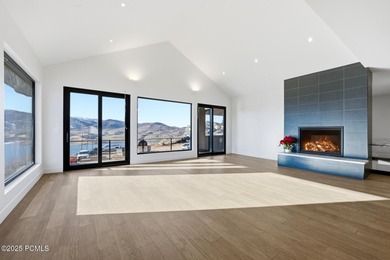Outstanding views in this high-quality new build perched above on Talisker Club At Tuhaye in Utah - for sale on GolfHomes.com, golf home, golf lot
