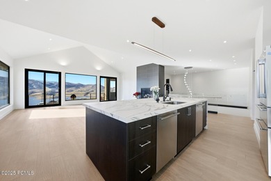 Outstanding views in this high-quality new build perched above on Talisker Club At Tuhaye in Utah - for sale on GolfHomes.com, golf home, golf lot